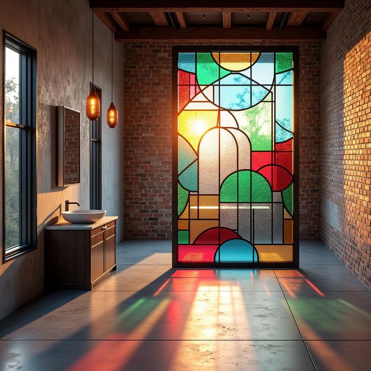 Glass Panels Art